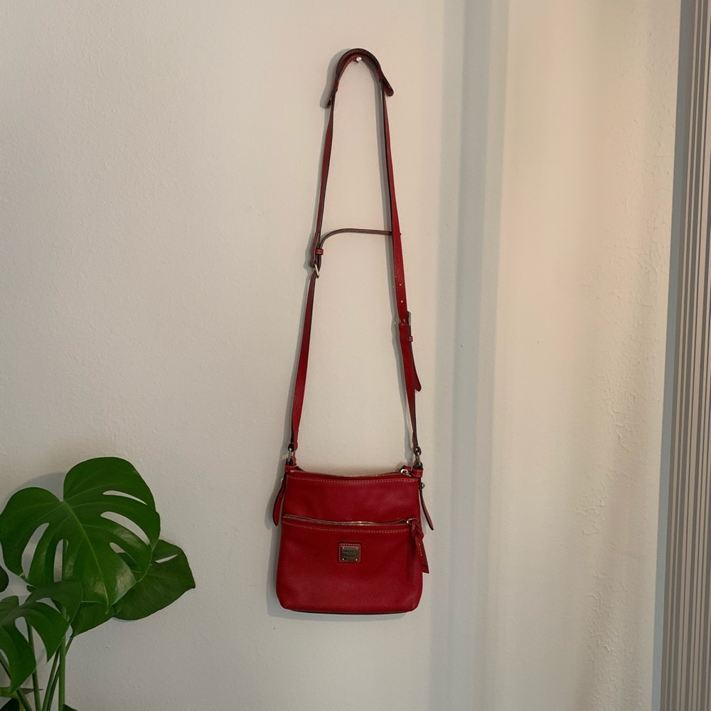 DOONEY & BURKE Red Leather Bag